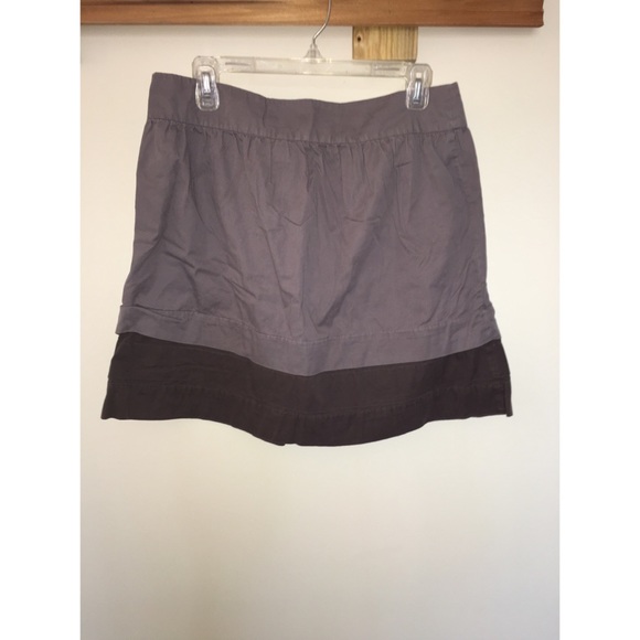 Color Block Pleated Skirt - Picture 4 of 6